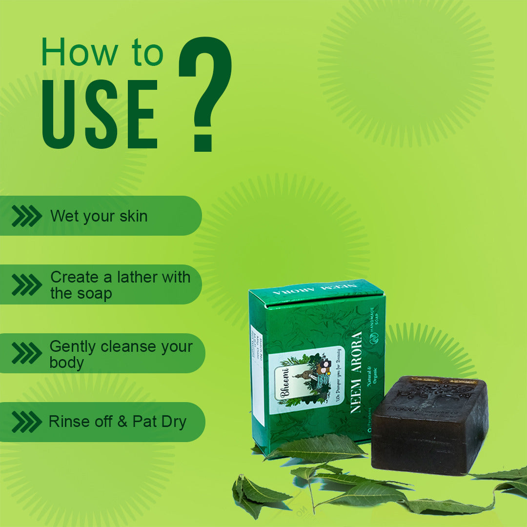 Bhoomi Herbal India NEEM ARORA HANDMADE SOAPS