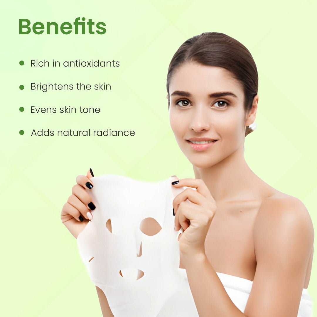 Bhoomi Herbal India NIACINAMIDE FACE SHEET MASK