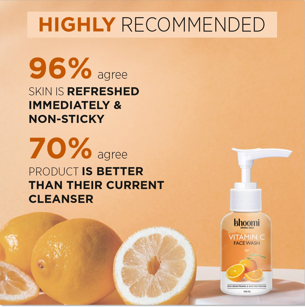 Bhoomi Herbal India VITAMIN-C FACE WASH