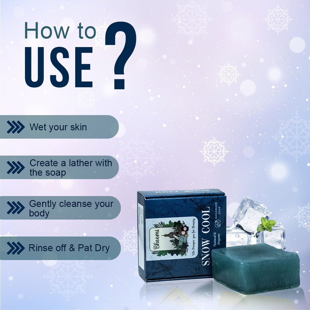 Bhoomi Herbal India SNOWCOOL HANDMADE SOAPS