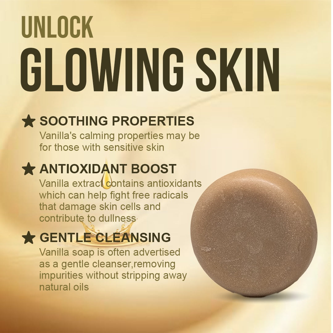 Bhoomi Herbal India VANILLA VANILLIN HANDMADE SOAPS