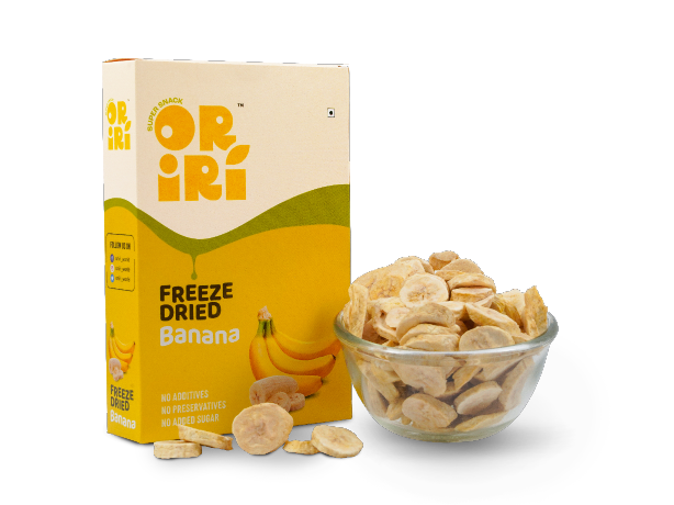 Freeze Dried Banana, 30 gm