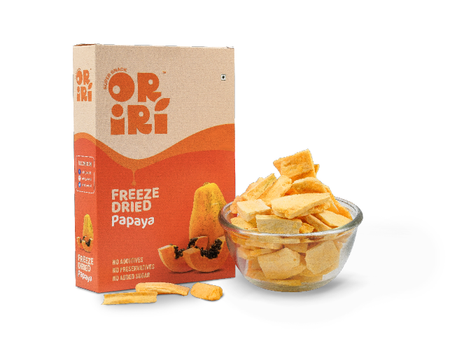 Freeze Dried Papaya, 25 gm