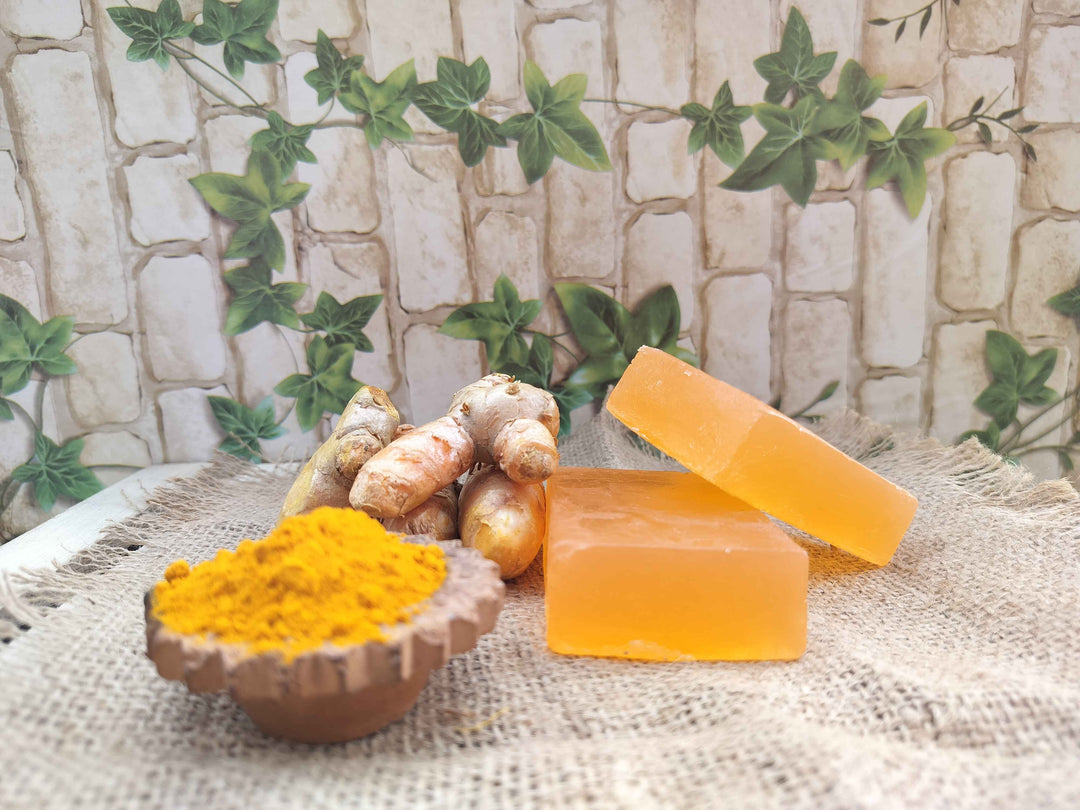 Natsbyte Handmade Haldi Chandan Soap for Bath - 120g