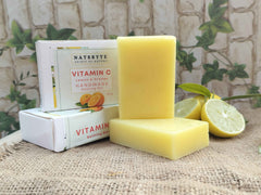 Natsbyte Handmade Natural Vitamin C Soap for Bath - 120g