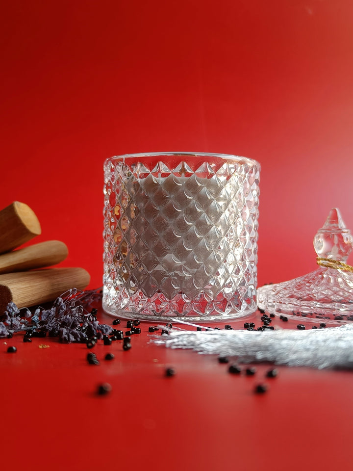 luminescence candle - Black oudh