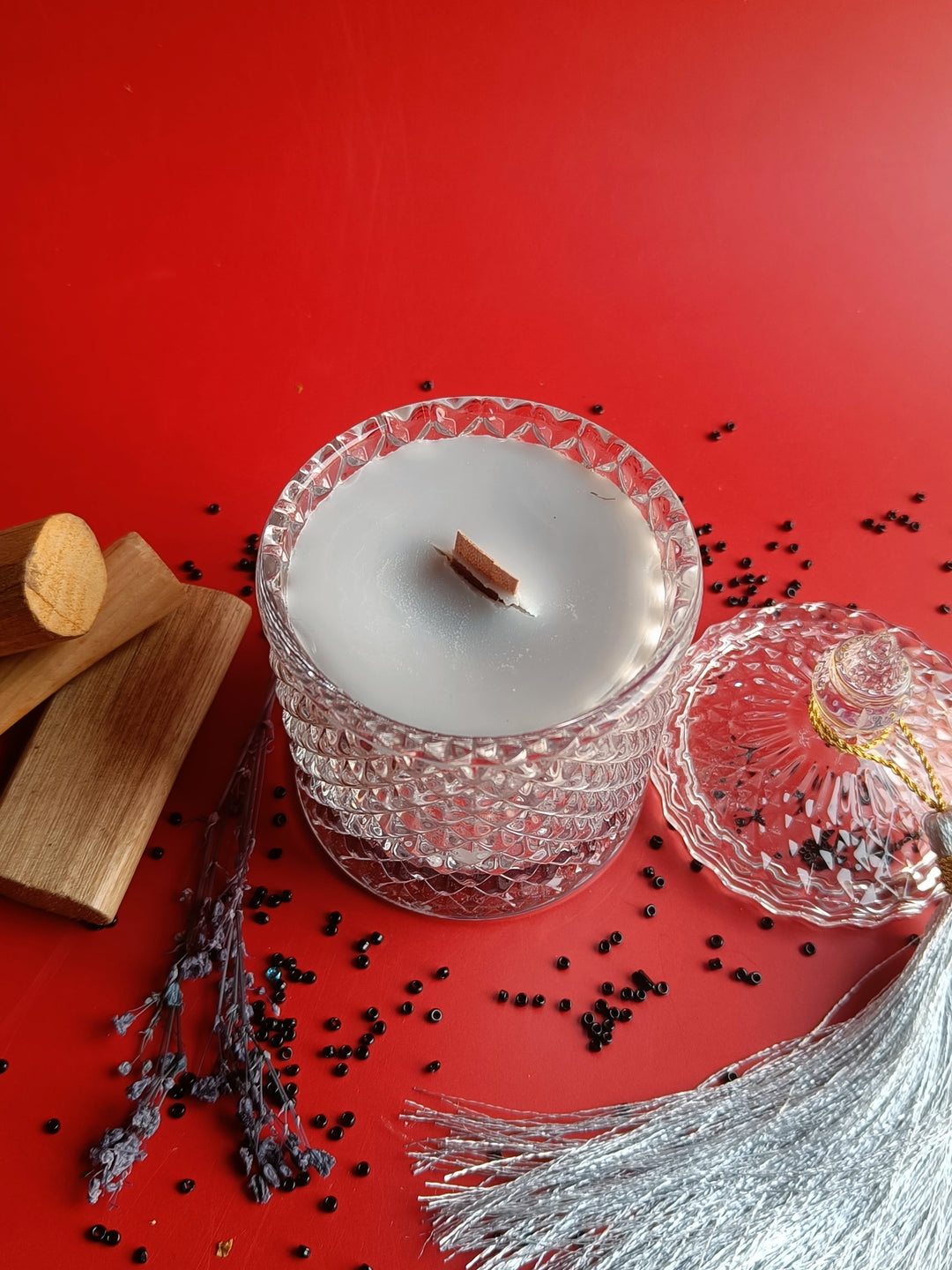 luminescence candle - Black oudh