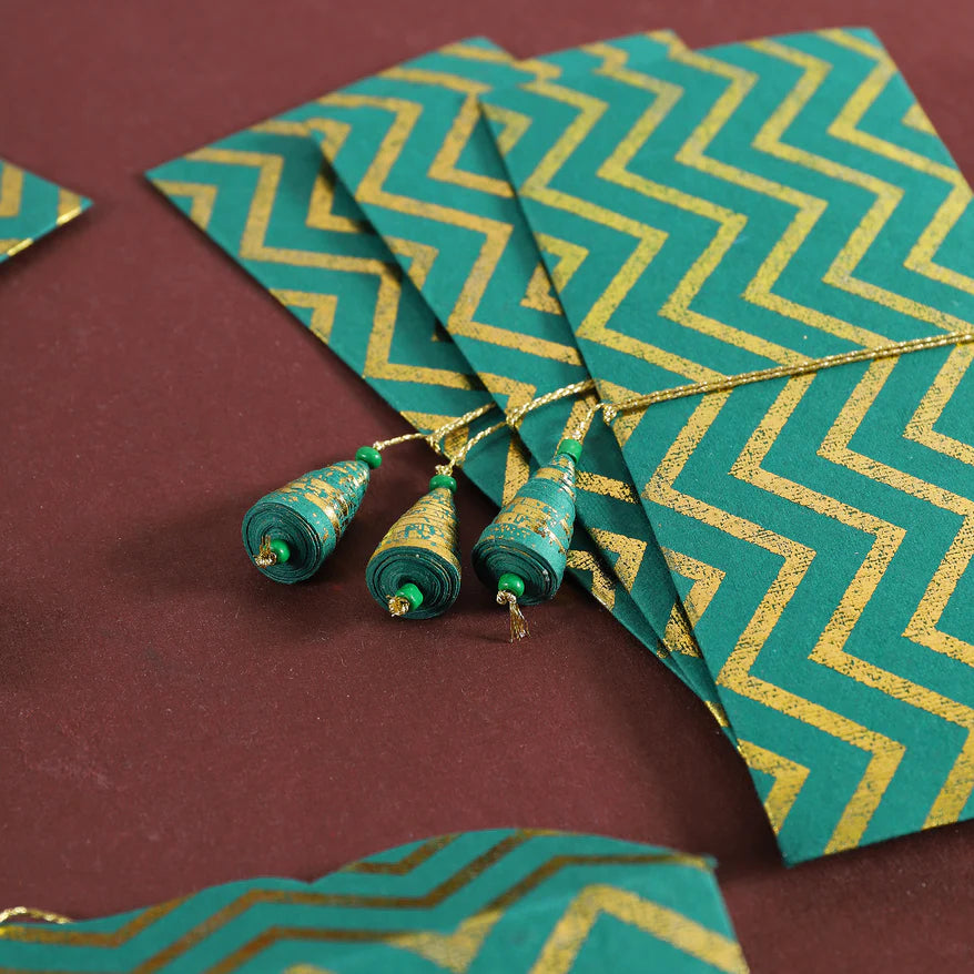 Zig Zag Money Envelope - 10 pc