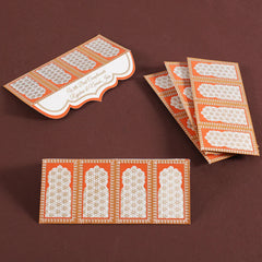 Jharokha Orange Money Envelope - 10 pc