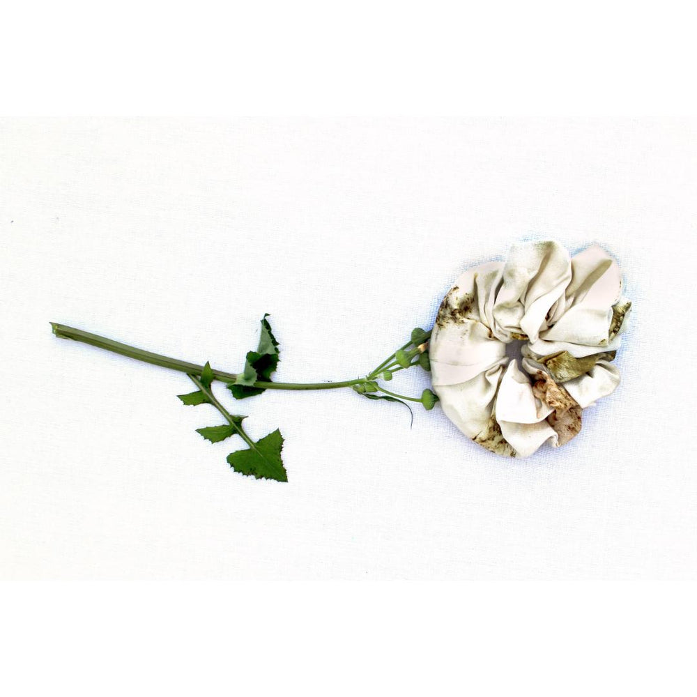 Bageeya Daisy Anti Breakage Soft Mul Fabric Scrunchie