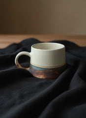 Rasa Home Fired Earth Tea Cup – Set of 2 | Handcrafted Clay Tea Cups