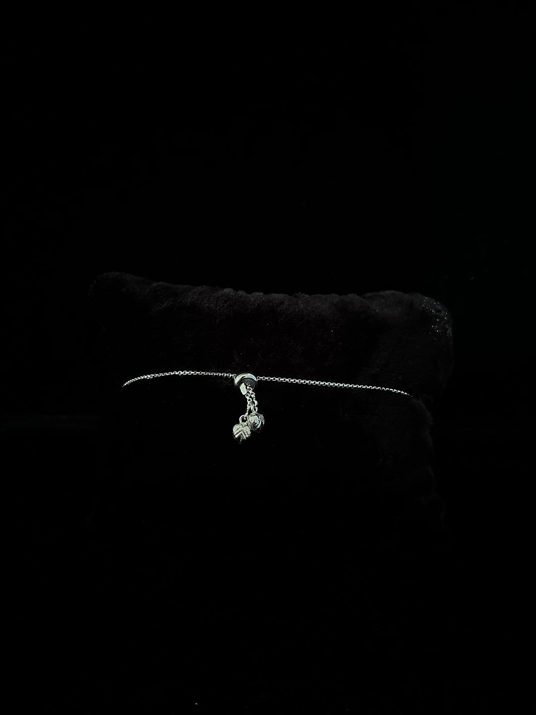 Silversutra Heart in Heart Sterling Silver Flexi Bracelet with Heart Charms | 925 Sterling Silver | Hallmarked and Certified