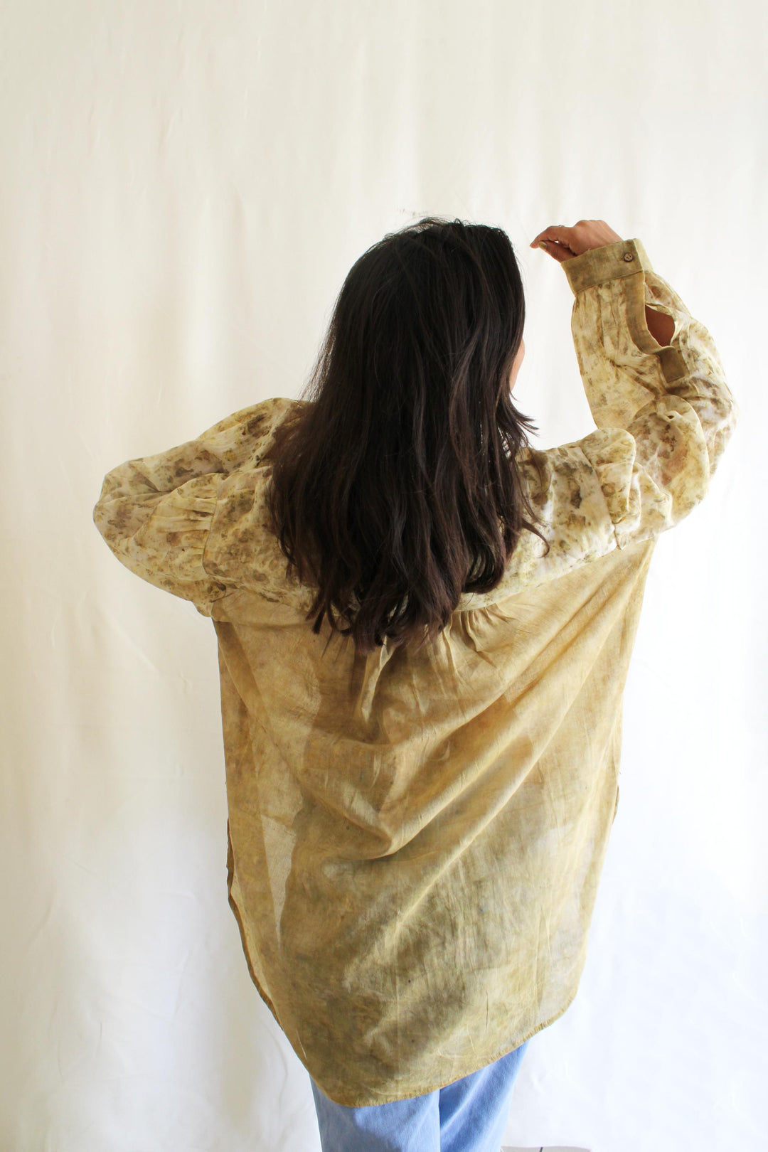 Bageeya "Forest" Pure Mul Shirt | Crafted with Sacred Temple Roses and Harda