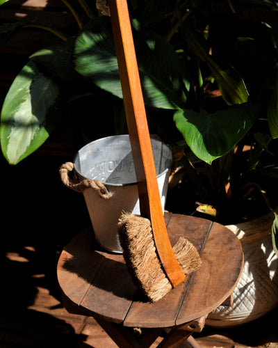 Coconut Coir Double Hockey Toilet Brush