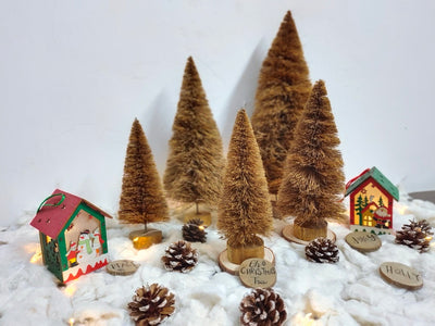 Handcrafted Coir Christmas Tree 30 cm