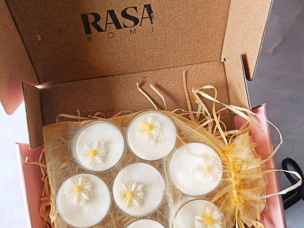 Daisy Tealight Candles