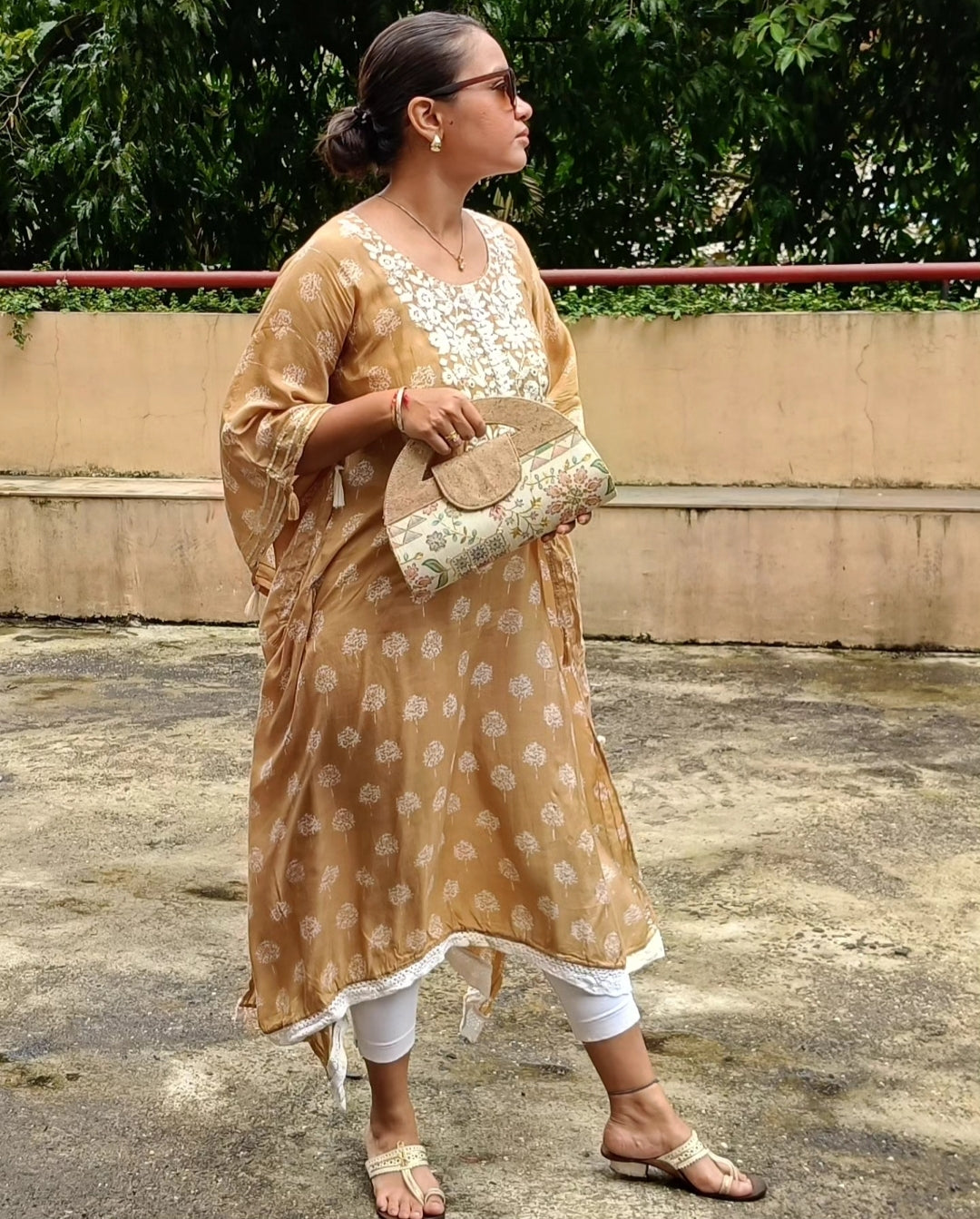 Verde Carvi Cork Handbag