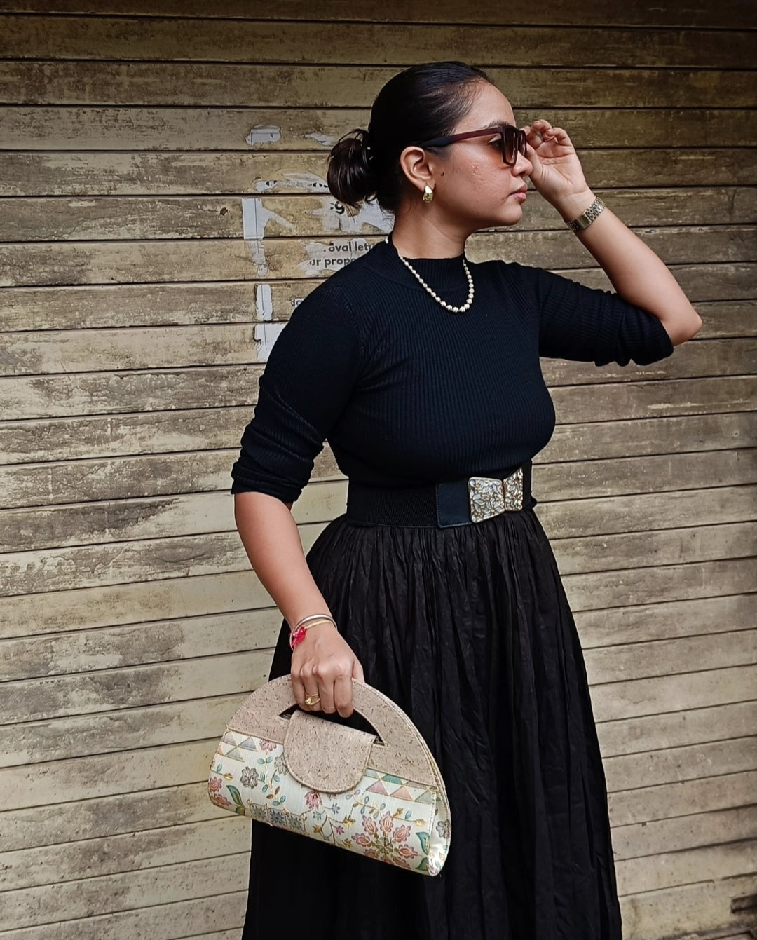 Verde Carvi Cork Handbag