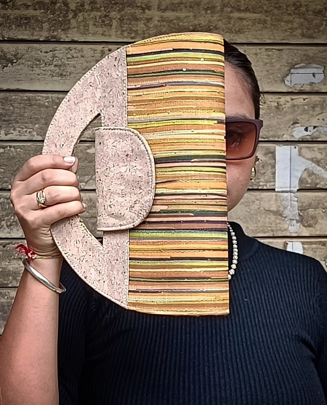 Verde Atman Cork Handbag