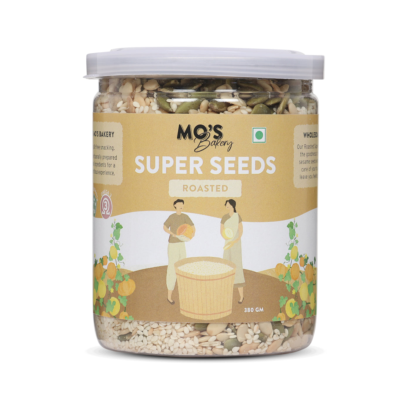 Mo's Bakery Roasted Super Seeds Mix vegan & gluten free