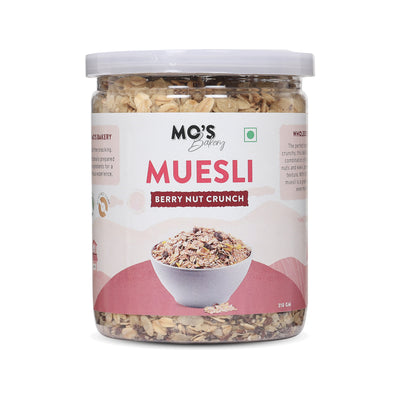 Mo's Millet Muesli Berry Nut Crunch 90% whole grain & protein rich