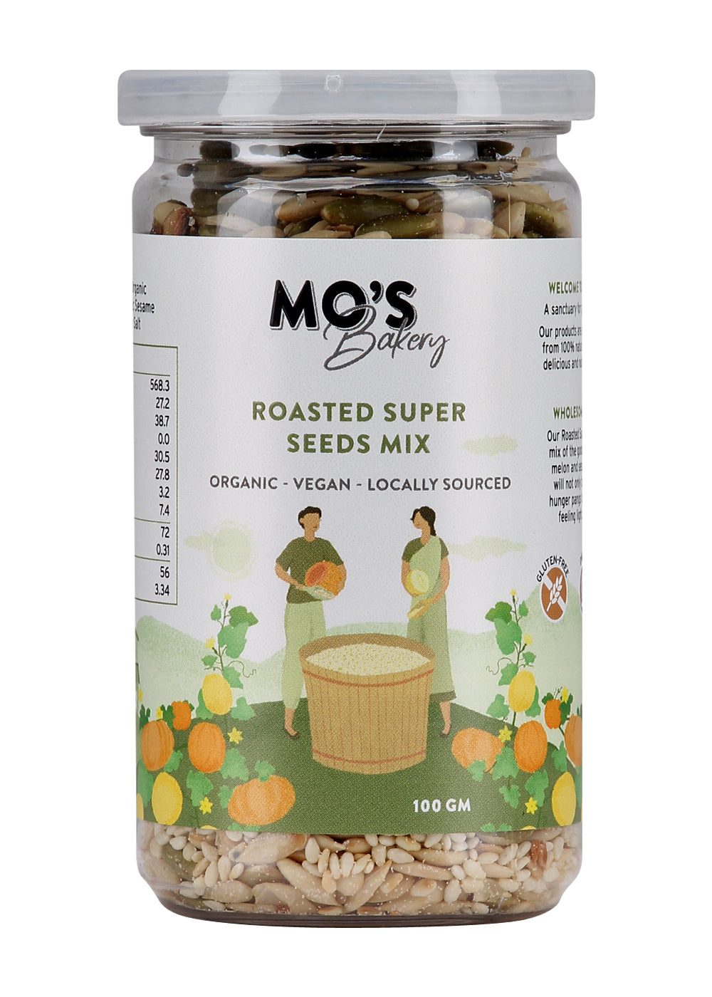 Mo's Bakery Roasted Super Seed Mix