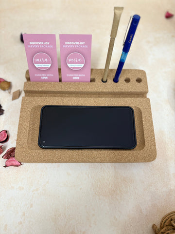 MiRa Gifting Solutions Cork Ipad Desk Organiser