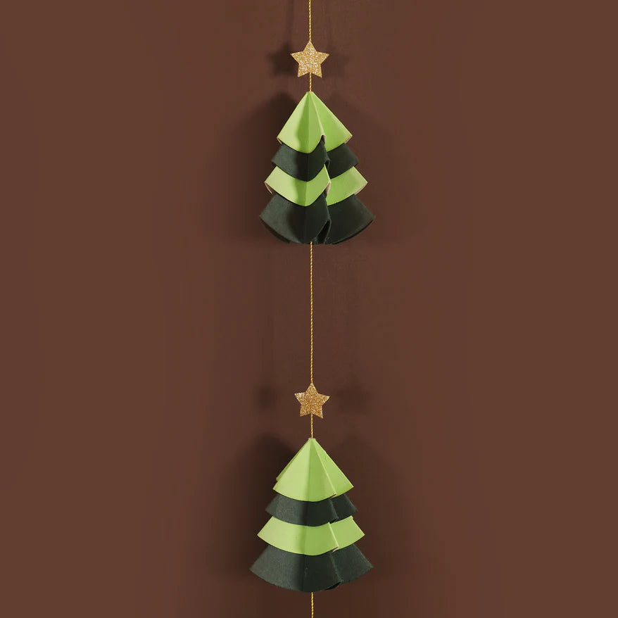 3D Christmas Tree Dangler - Set of 2