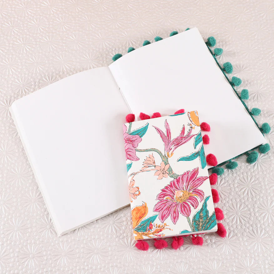 Bahar Pompom Notebook (Set of 2)