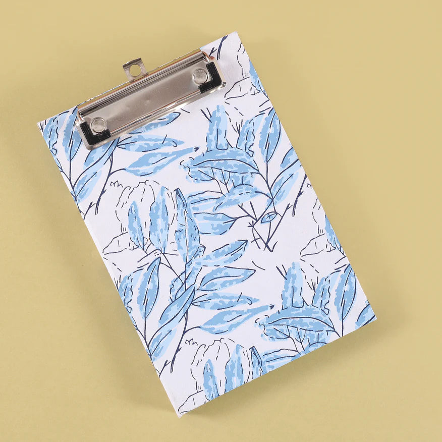 Neelanchal Leaves Clip Notepad