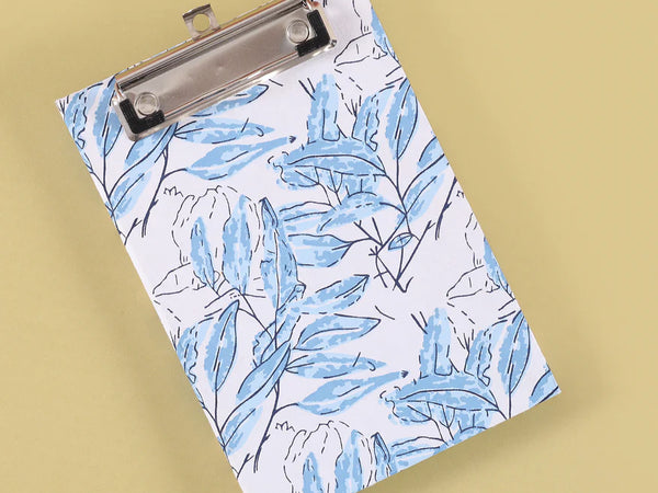 Neelanchal Leaves Clip Notepad