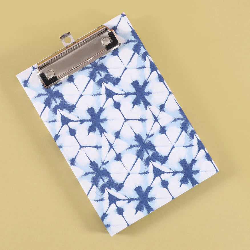 Neelanchal Tie & Dye Clip Notepad
