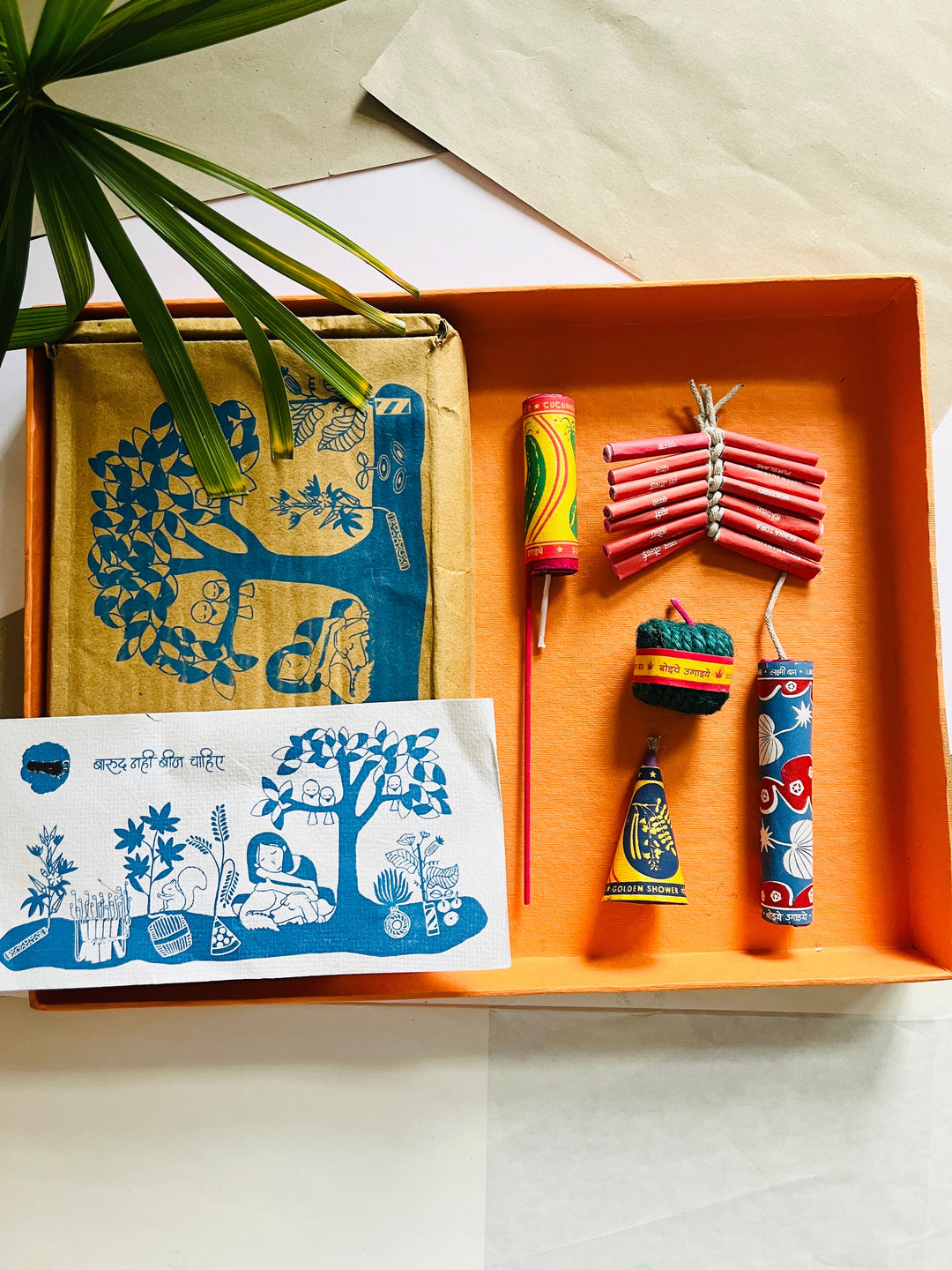 Shuddh Natural Plantable Crackers | seed crackers | beej patakha | set of 6 I plantable seed box