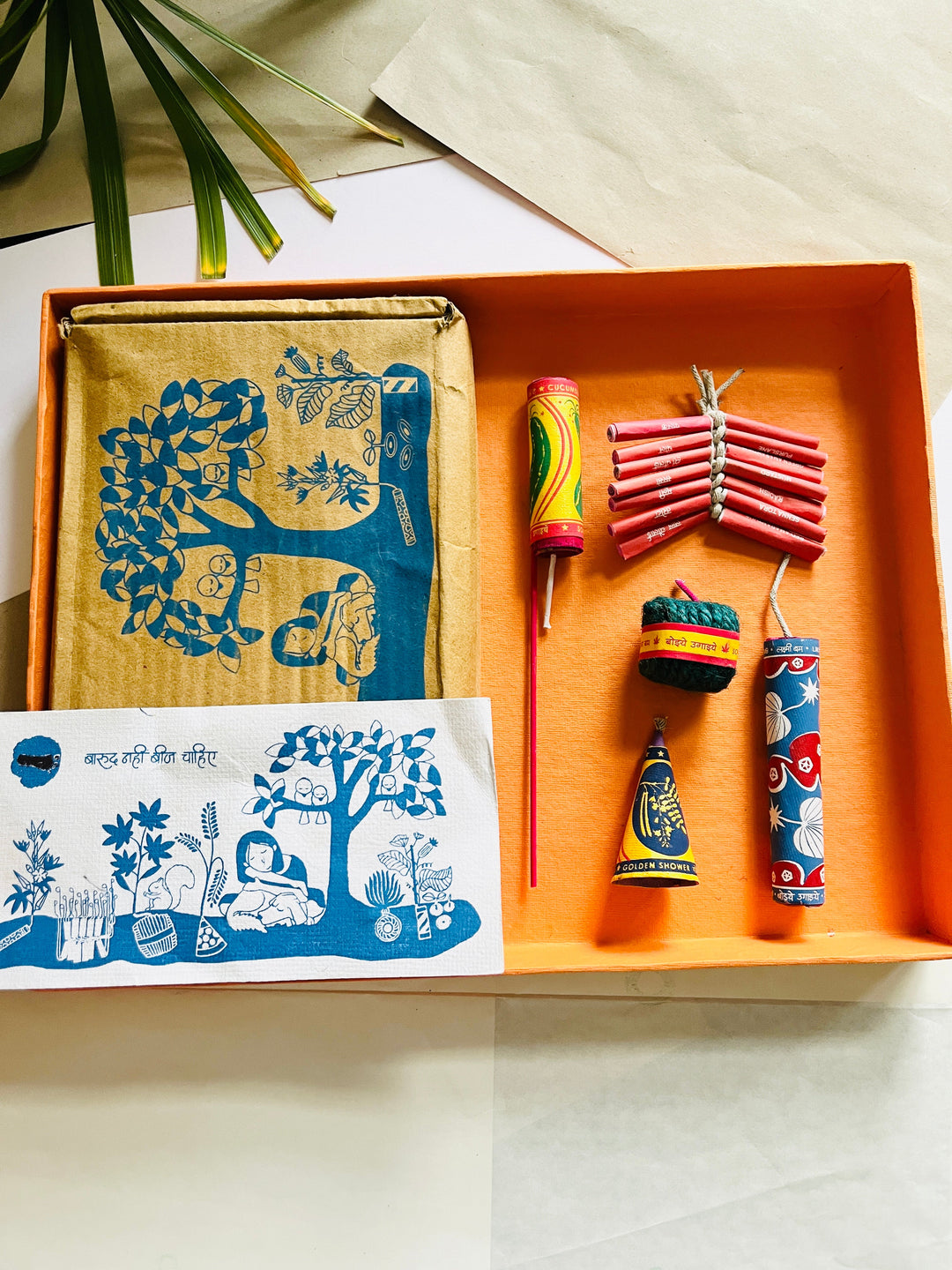 Shuddh Natural Plantable Crackers | seed crackers | beej patakha | set of 6 I plantable seed box