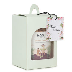 Mo's Bakery Coconut Cookies Blue Gift Box