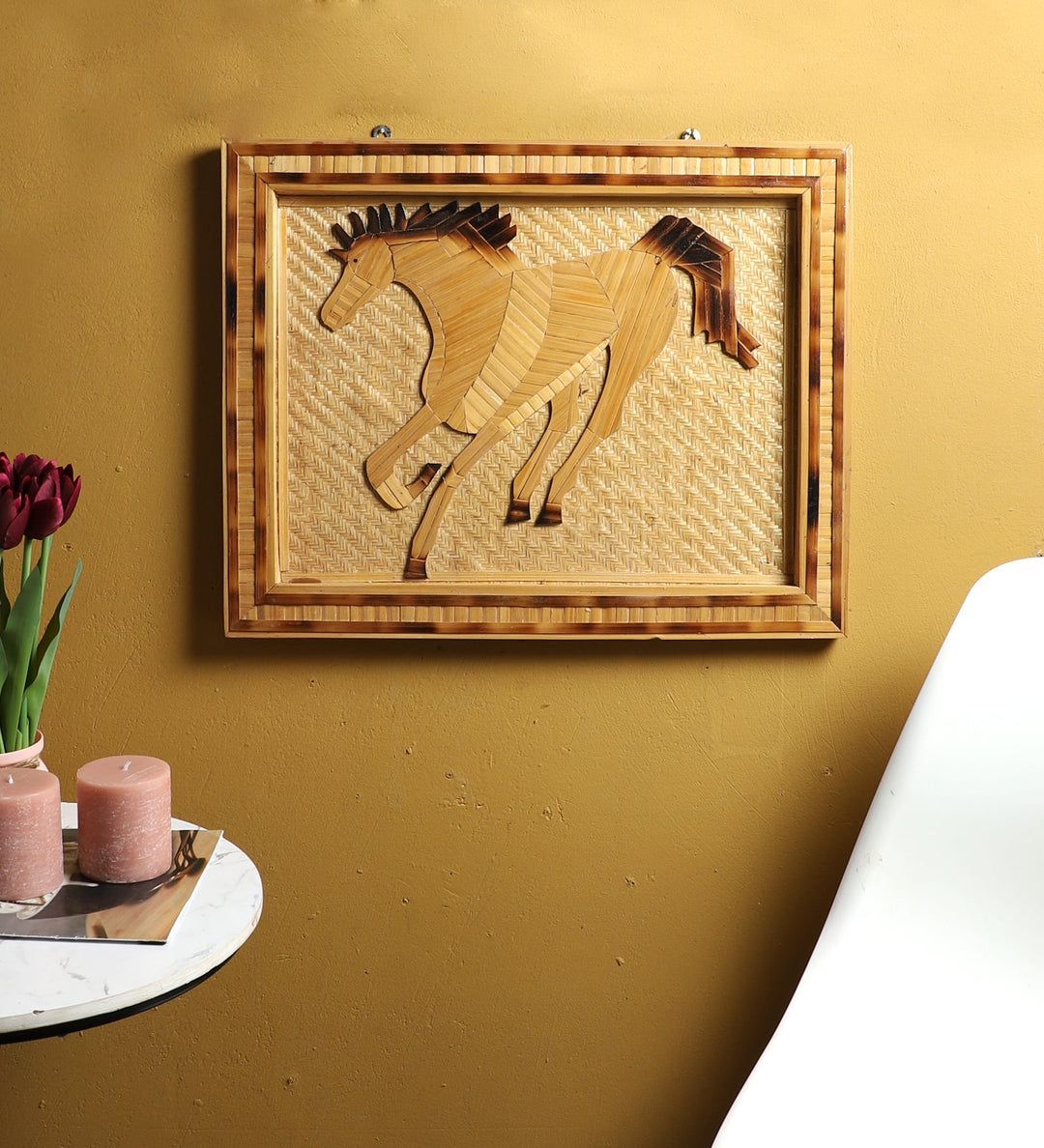 SILPAKARMAN Bamboo Wall Hanging