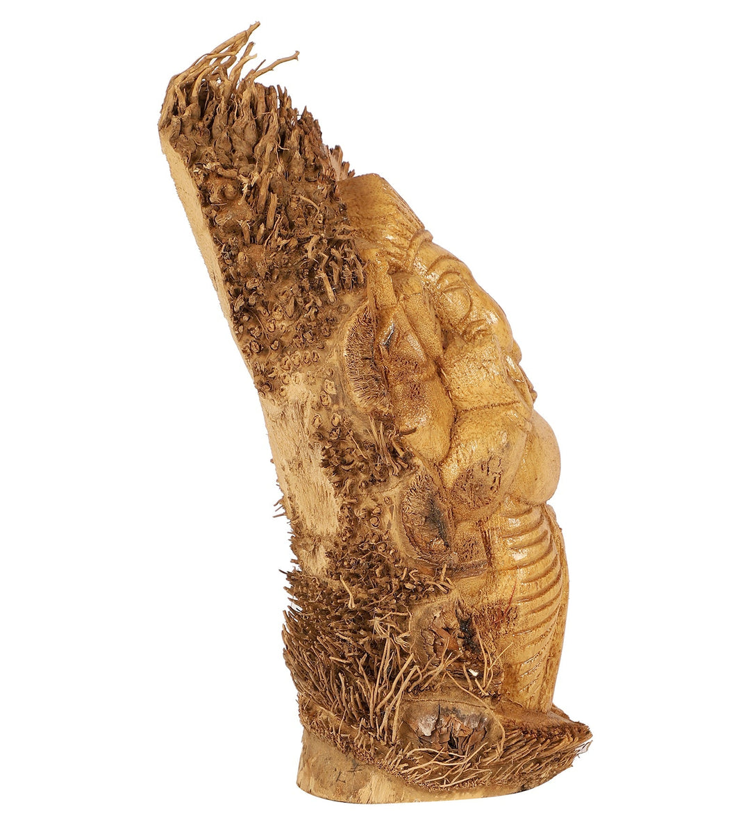 SILPAKARMAN Hand-carved Bamboo Root Idol - Ganesh