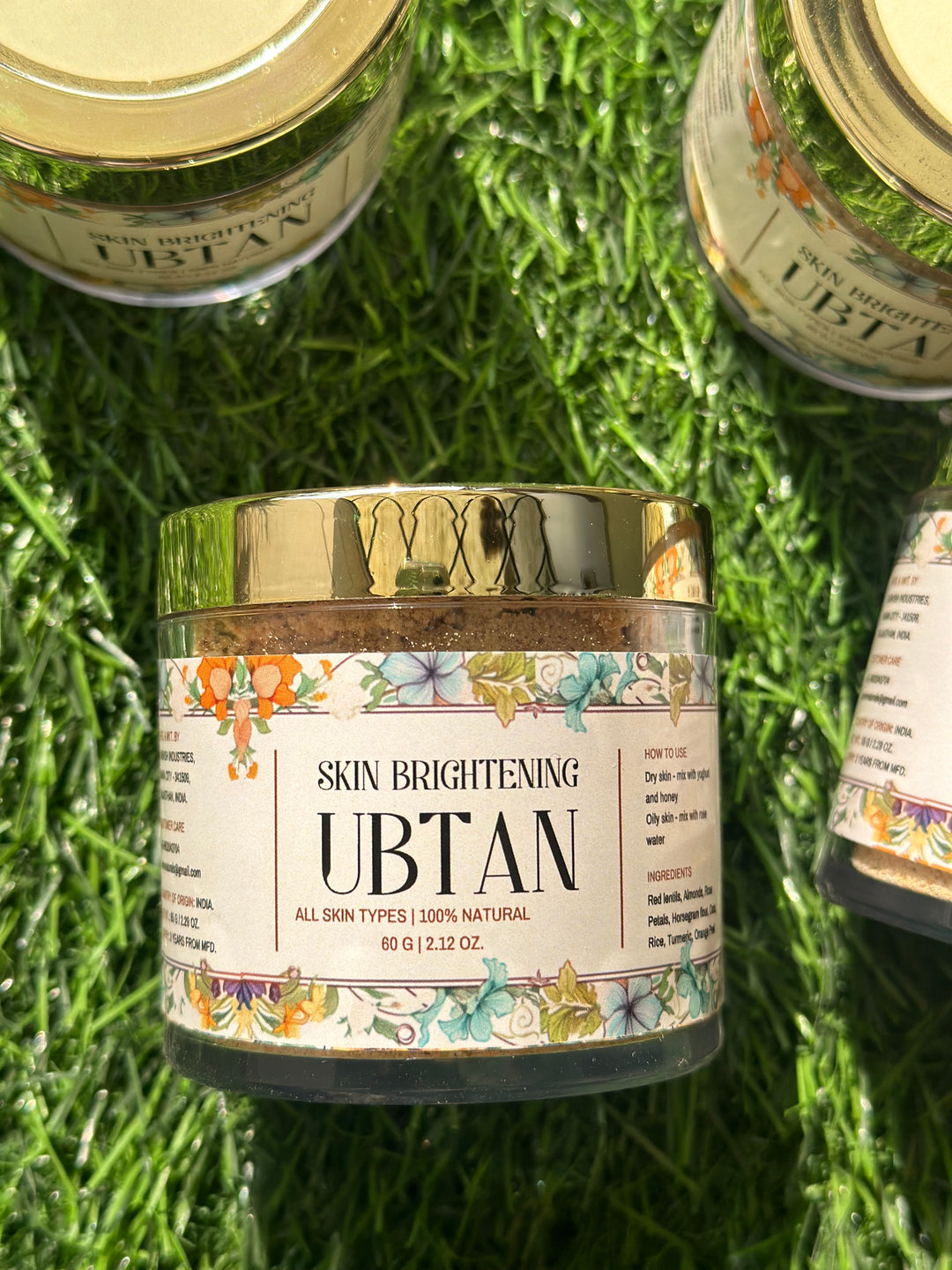 Sarvm Naturals Skin Brightening Ubtan Powder 60 gm