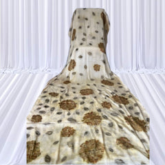 Leysha Bemberg Satin Onion Saree