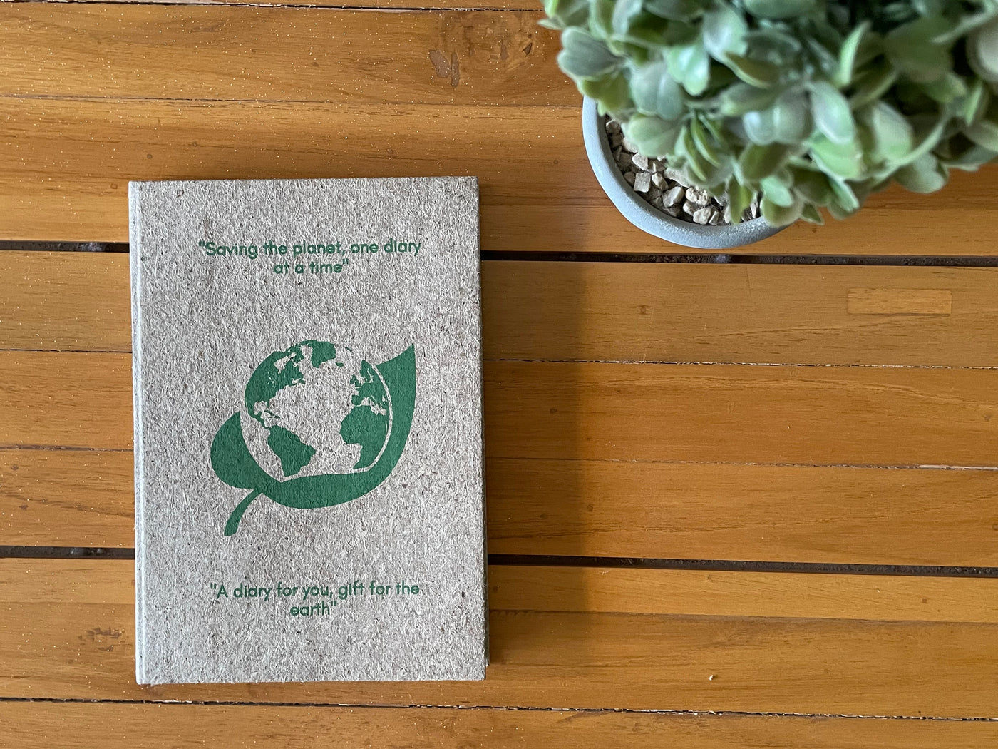 Eco-Friendly Handmade Diary | Unruled | A5 | 198 Pages