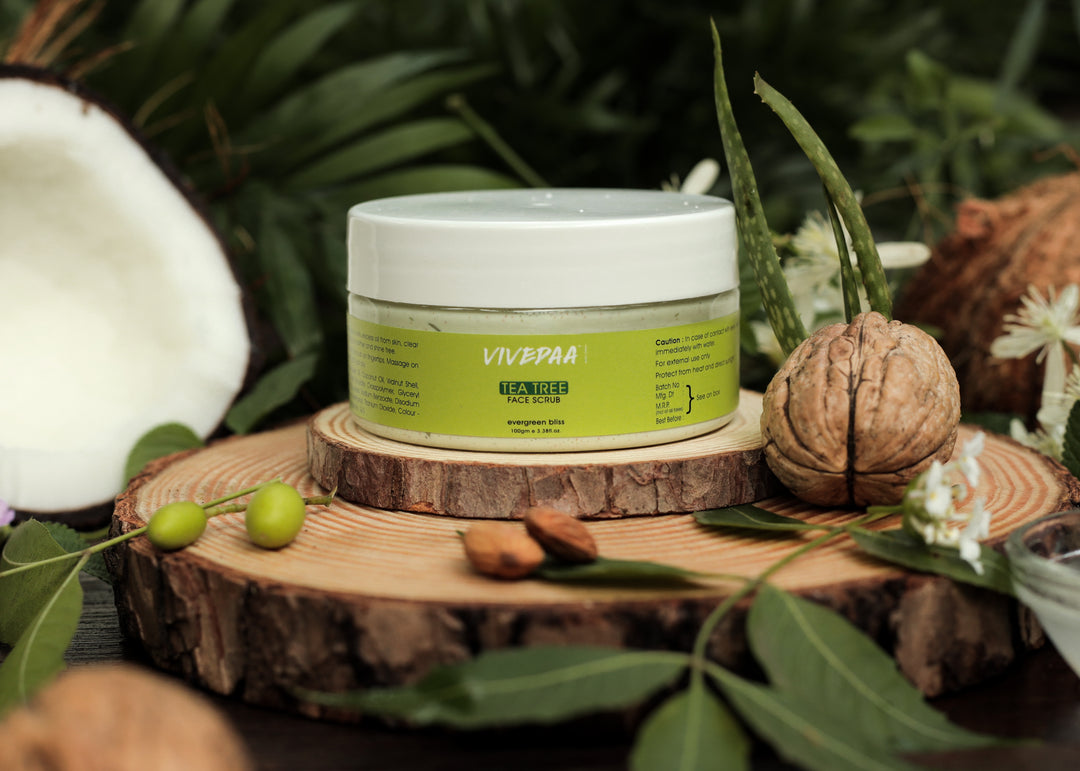 Vivedaa Natural Tea Tree Face Scrub