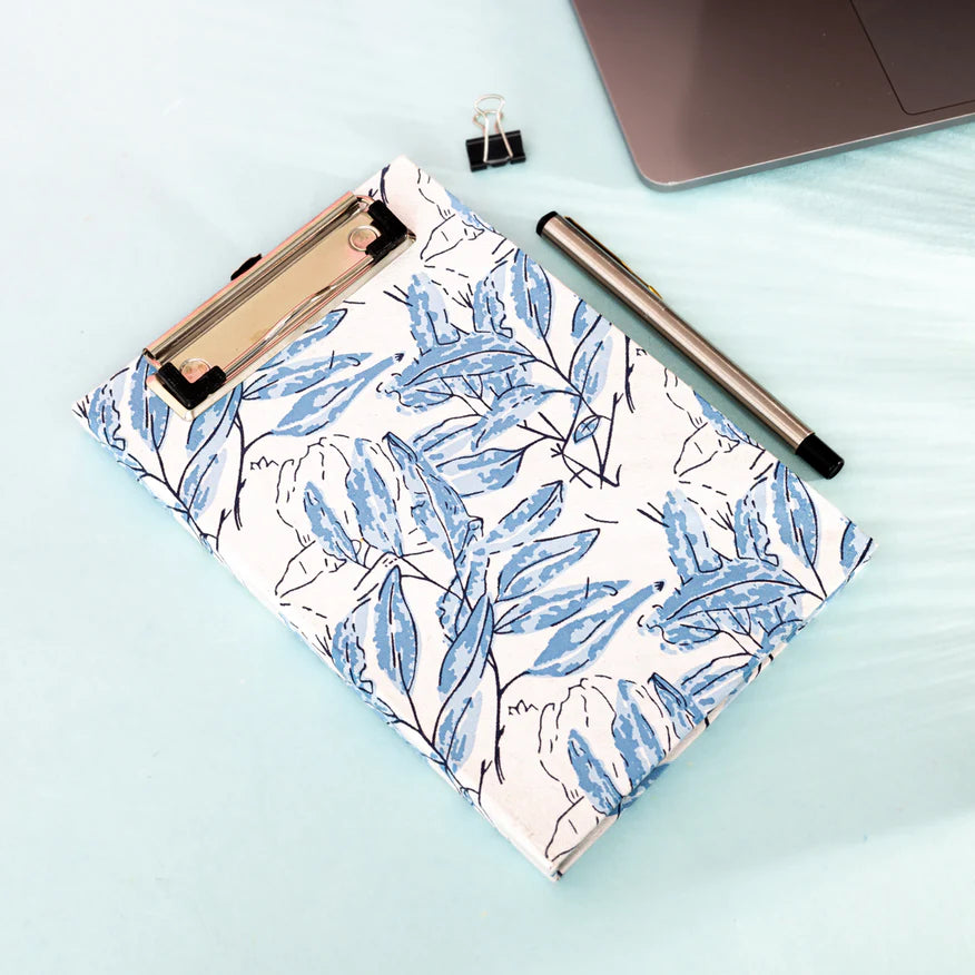Neelanchal Leaves Clip Notepad