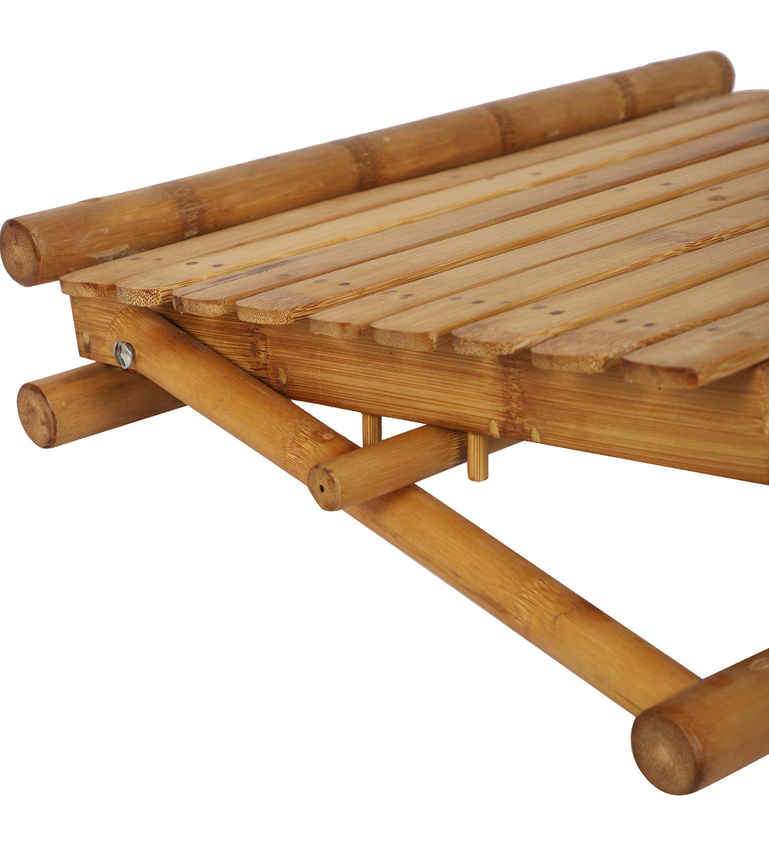 SILPAKARMAN Natural Bamboo Three Way Laptop Stand