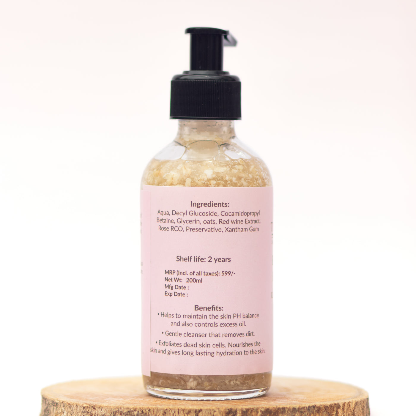 ROSE & OATS BODY WASH - 200 ml