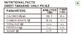 INDULGENCE Sweet Tamarind (imli) Pickle - 200 Gms