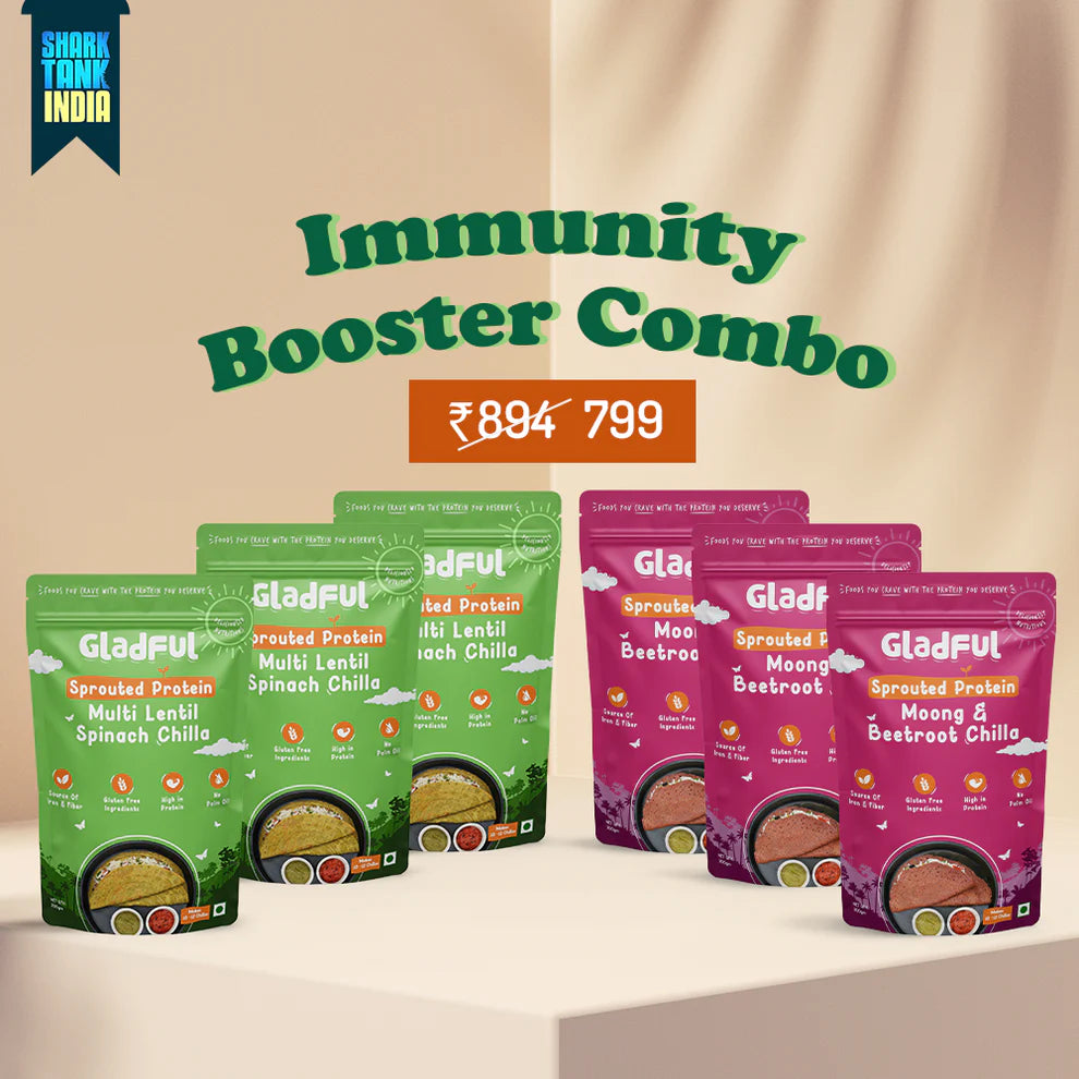 Gladful Immunity Booster Combo - 6 Packs