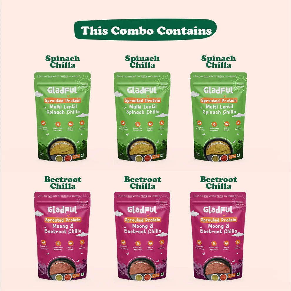 Gladful Immunity Booster Combo - 6 Packs