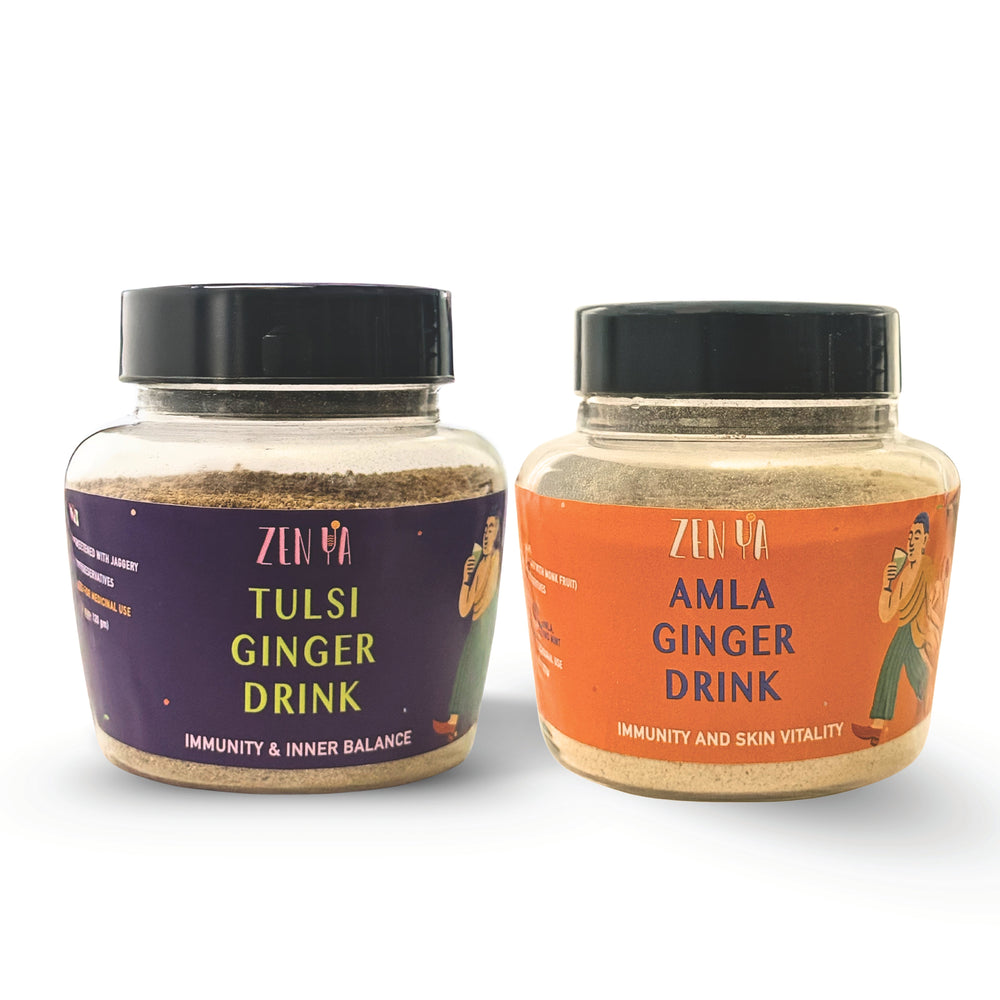 Immunity Duo – Tulsi Ginger & Amla Ginger