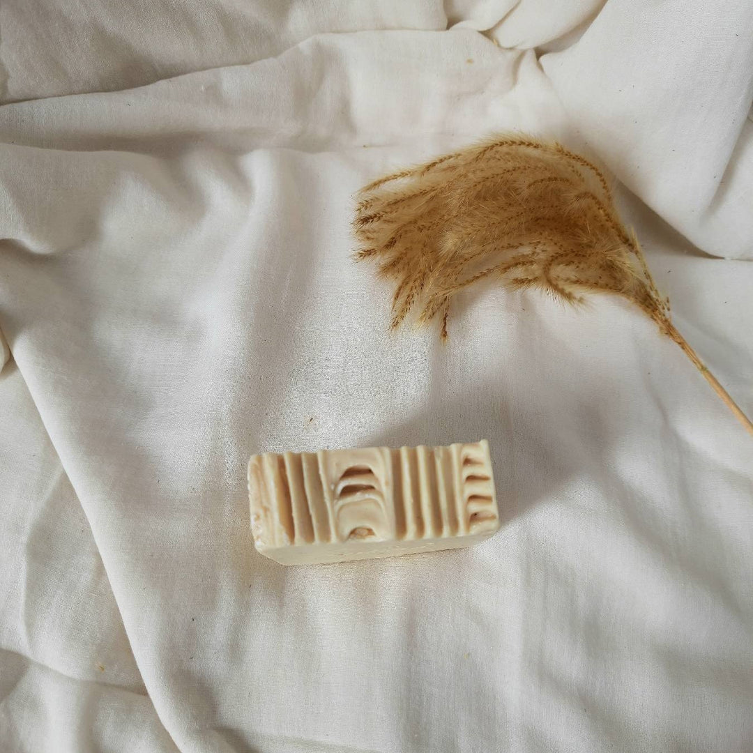 Studio Vilasita Inayah oatmeal and almond oil soap