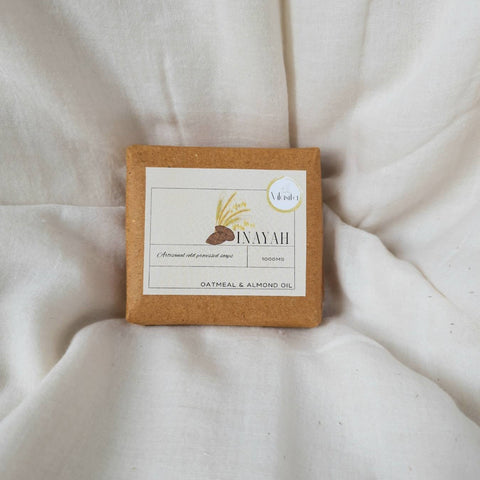 Studio Vilasita Inayah oatmeal and almond oil soap